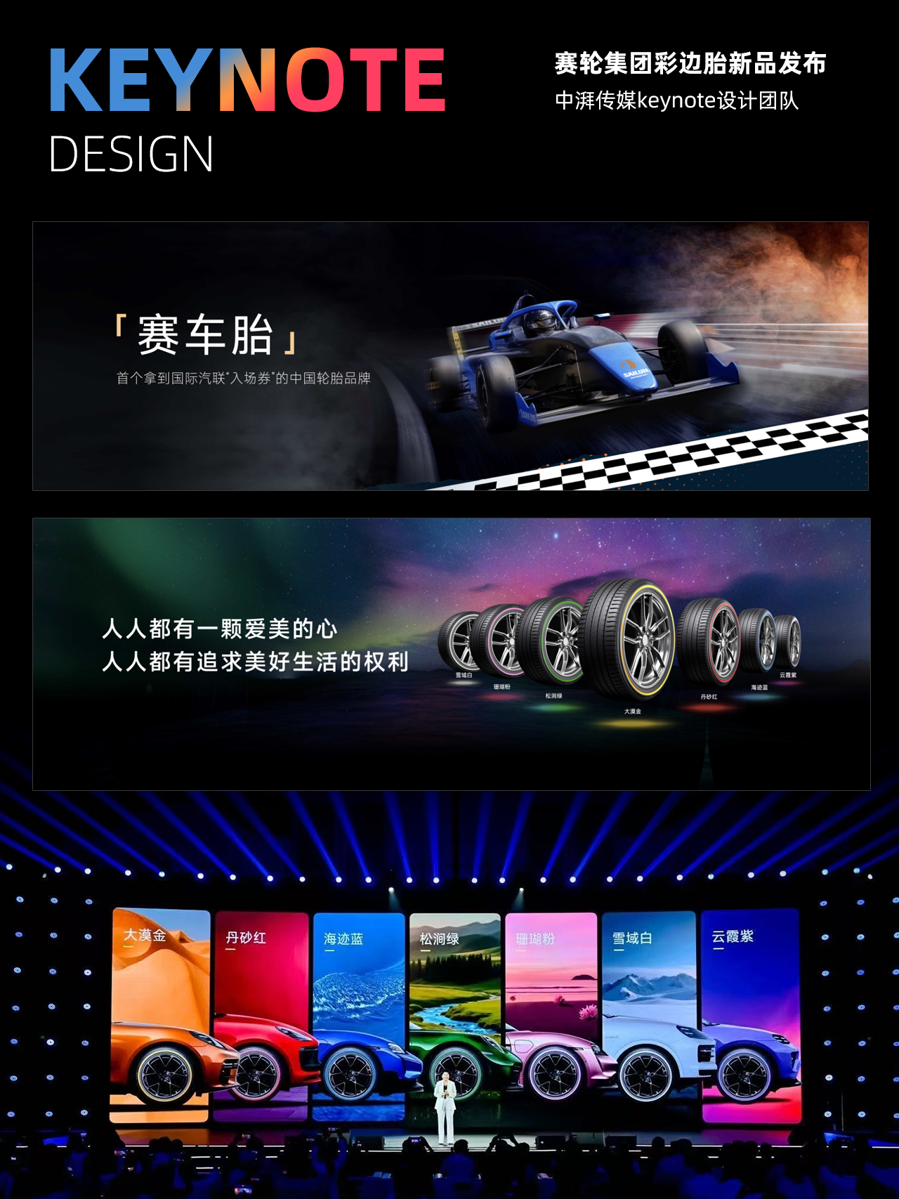 中湃传媒Keynote设计：以大胆用色为美学冲锋号(图4)